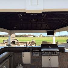 For the traditionalist, charcoal grills go for about $100 to $600 with some including shelves and storage. Outdoor Kitchen Pavilion Pergola Ideas Need To Know Grill Pergola Info