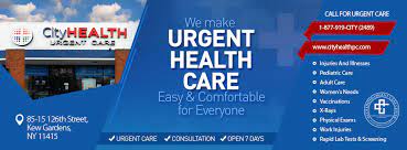 When you need immediate care but your regular doctor isn't available and the severity of. Cityhealth Urgent Care Home Facebook