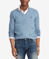 Polo Ralph Lauren Men S Washable Merino Wool Sweater Reviews Sweaters Men Macy S Sweater Outfits Men Polo Ralph Lauren Vneck Sweater