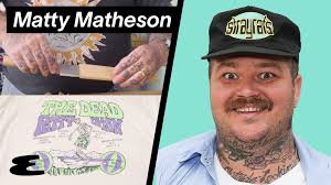 Watch Matty Matheson Show Off His Collection of T-Shirts and Knives