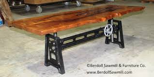 However, always make sure to measure before buying a new coffee table. Custom Handmade Furniture Live Edge Berdoll Sawmill