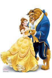 Princesse Belle La Belle et la Bête Découpe officielle en carton Disney