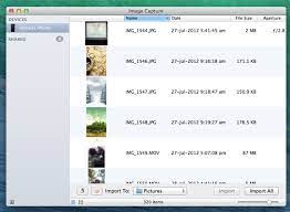 It works with videos too. Image Capture How To Set It Default App Use It To Import And Delete Photos From Iphone In One Click