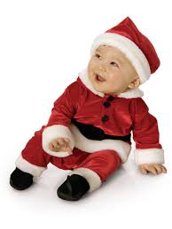 Velvet Santa Suit Baby Child Costume 0 9 Months Walmart Com