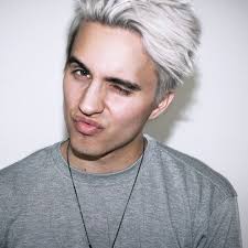 However, if your hair is lighter, you can try a simple box dye yourself, or opt for a high lift hair color, which doesn't use bleach, but can only take your hair a few. Modern Quiff Platinum Blonde Dyed Hair White Hair Men Dyed Hair Men Bleached Hair