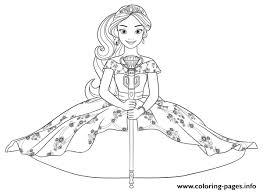 Queen elsa printable frozen coloring pages. Printable Princess Coloring Pages Idea Whitesbelfast Com
