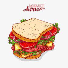 Pin By Hey Go On Comics Cartoon Sandwich Drawing Sandwiches Cartoon