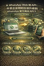 从WhatsApp Web 到API：外贸企业何时应该升级到WhatsApp 官方商业 ...