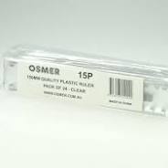 Clear Transparent 15cm Ruler from www.speedyschoolsupplies.com.au
