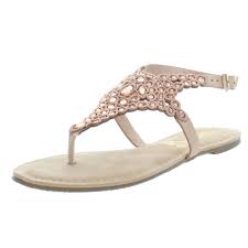 Full star full star full star full star half star. Very G Womens Princess Flat Sandals Metallic Jeweled Rose Gold 6 5 Medium B M Overstock 31910532