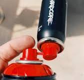 Refilling an empty spray paint can. @Montana Colors #graffiti #spraypaint
