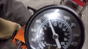 checking compression on a saw throttle closed vs throttle open