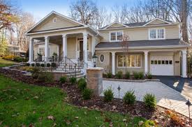 The new design is cozy and soothing to the eyes due to the green walls. From Cramped Split Level To A Generously Apportioned Neoclassical Design Articles Fairfaxtimes Com