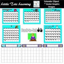 Calendars Clip Art Bundle Clip Art Art Bundle Calendar Clipart