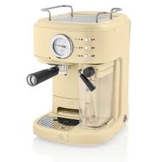Coffee, espresso, cappuccino, café latte, and more—go ahead and place your order. Swan One Touch Retro Espresso Coffee Machine Cream Fiftiesstore Com