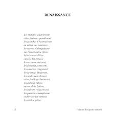 Quatre tentes roulottes a louer très propres. Lire Un Extrait Avec Bod Poemes Des 4 Saisons