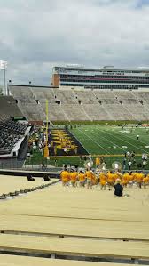 Is A Bleacher Seat At Faurot Field