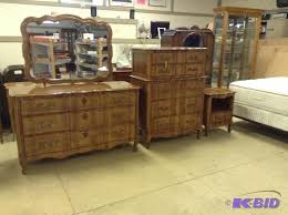 French provincial desk and dresser bedroom set. Vintage Kent Coffey French Provincial Bedroom Set Apple Valley Estate Featuring Vintage Furniture Collector Dolls And More K Bid