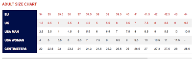 Keds Shoe Size Chart Bedowntowndaytona Com