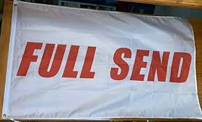Full Send Banner Flag 3x5 Feet Nelk Nelkboys For The Boys Https Www Amazon Com Dp B07nfc992v Ref Cm Sw R Pi Aw Boy College Dorms Dorm Party College Banner