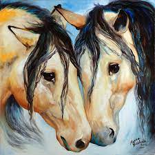 Many people believe that buckskin horses have special traits, regardless of the breed they belong to, such as superior endurance, determination, better bones, and an overall. Buckskin Friends Painting By Marcia Baldwin