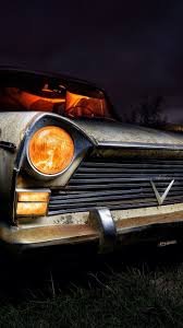 We hope you enjoy our growing collection of hd images to use as a background or home screen for your smartphone or computer. Iphone Wallpaper Old Car Night Front View Headlight Old Car Wallpaper Iphone 750x1334 Wallpaper Teahub Io