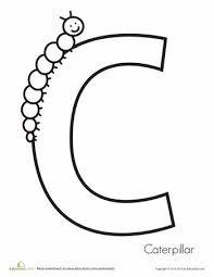 Letter c coloring pages welcome to our large collection of letter c coloring pages! Letter C Coloring Pages For Toddlers