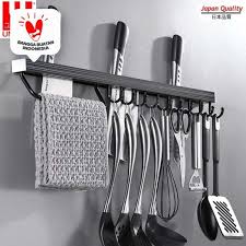 Maybe you would like to learn more about one of these? Unisoh Rak Dapur Gantung Rak Pisau Aluminium Rak Peralatan Dapur Kait Terbaru Agustus 2021 Harga Murah Kualitas Terjamin Blibli