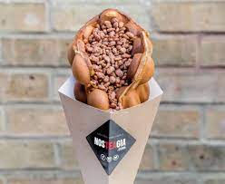 Nosteagia Bubble Waffle And Bubble Tea Bubble Waffle Sweet Cafe Fair Food Recipes