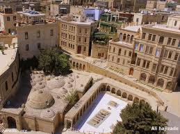 Baku's electric urban landscape started with its first oil boom at the end of the 19th century, which brought a large population of immigrants to the nation. Photos Of Azerbaijan Steam Baths Azerbaijan Travel Azerbaijan Travel And Leisure