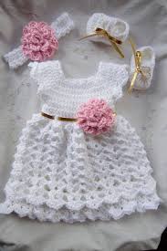 Semana Santa Vestido De Bebe Vestido De Blanco Infantil Del Tig Isleri Orgu Orme Bebekler