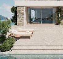 Ivy Hill Tile Stonewell Smoke White 12.48 in. x 47.24 in. Matte Porcelain  Stair Tread Floor Tile (4.09 sq. ft./ Each) EXT3RD110029