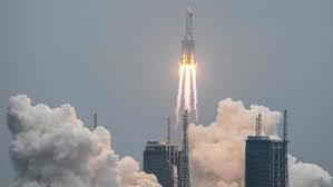 Los chinos utilizaron el cohete para lanzar parte de su estación espacial la semana pasada. China Lanza El Primer Modulo De Su Nueva Estacion Espacial Ciencia El Pais