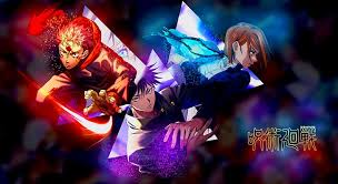 Satoru gojou jujutsu kaisen zerochan anime image board. Hd Wallpaper Jujutsu Kaisen Yuji Itadori Kugisaki Nobara Megumi Fushiguro Wallpaper Flare
