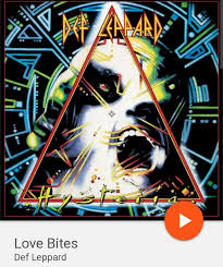Love Bites Def Leppard Def Leppard Music Painting Def Leppard Hysteria