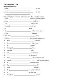 Worksheet Has 25 Fill In The Blank Sentences Students Must Decide Which Verb Correctly Completes The Sentence Sometimes Mor French Verbs Verb Verb Worksheets