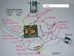 Ballasts have certain colors for individual wires to lampholders, and other colors for common wires to holders. Please Help Ballast Not Grounded Need Advice Rollitup