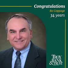 This month, we’re proud to recognize the incredible team members at Troy  Bank and Trust who are celebrating work anniversaries. Your dedication,  loyalty, and hard work are the foundation of our ...