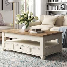 With its metal leg frame offers a distinctive and sophisticated look. Lift Top White Coffee Tables You Ll Love In 2021 Wayfair