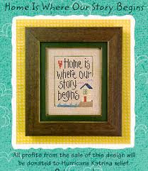 Report this item to etsy. Lizzie Kate Home Is Where Our Story Begins Cross Stitch Pattern 123stitch