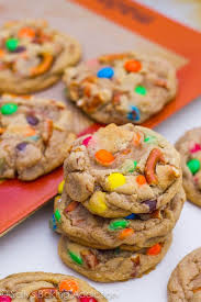 Add m & m's and mix in. Brown Butter Pretzel M M Cookies Cookies Recipes Chocolate Chip Desserts Food
