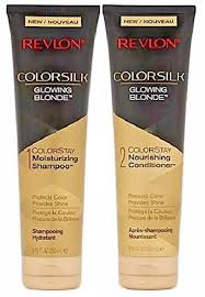 Revlon Colorsilk Color Stay Moisturizing Shampoo And Conditioner Glowing Blonde Revlon Revlon Colorsilk Shampoo Moisturizing Shampoo