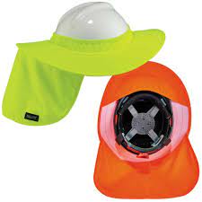 Ergodyne Chill Its 6660 Hard Hat Brim W Shade Moisture Wicking Shirt Hard Hats Hard Hat