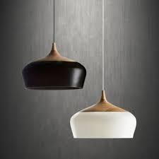 Large Pendant Light In Designer Style Aluminum Bowl Beautifulhalo Com