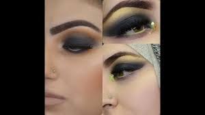 red glitter smokey makeup tutorial urdu