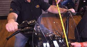 Proper Measurement For Motorcycle Windshields On Countersteer