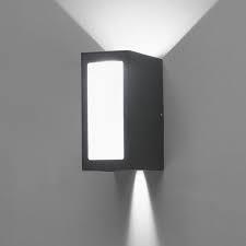 Outdoor Wall Light Led Log 9w By Faro Barcelona Modern Exterior House Designs Outdoor Wall Sconce Modern Exterior