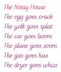 Image result for onomatopoeia descriptive text