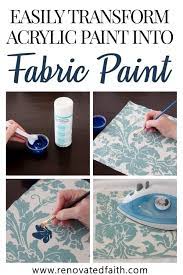 How To Paint On Fabric Permanently The Ultimate Guide Fabric Painting Techniques Acrylic Paint On Fabric Fabric Painting