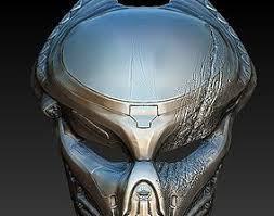 Anubis Predator Bio Mask 3d Model In 2020 Anubis 3d Model Character 3d Model